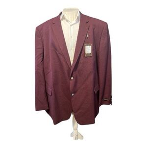 Elegant Maroon Men's Blazer